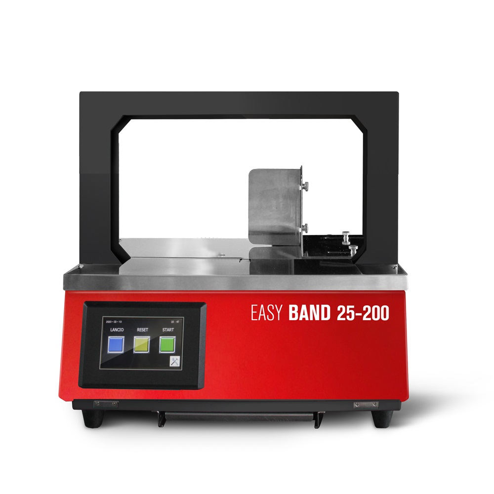 Machine de mise sous bande de table