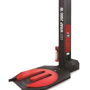 Banderoleuse à plateau ouvert