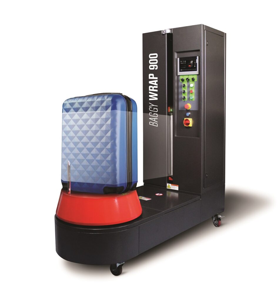 Banderoleuse spéciale pour les bagages ou les colis