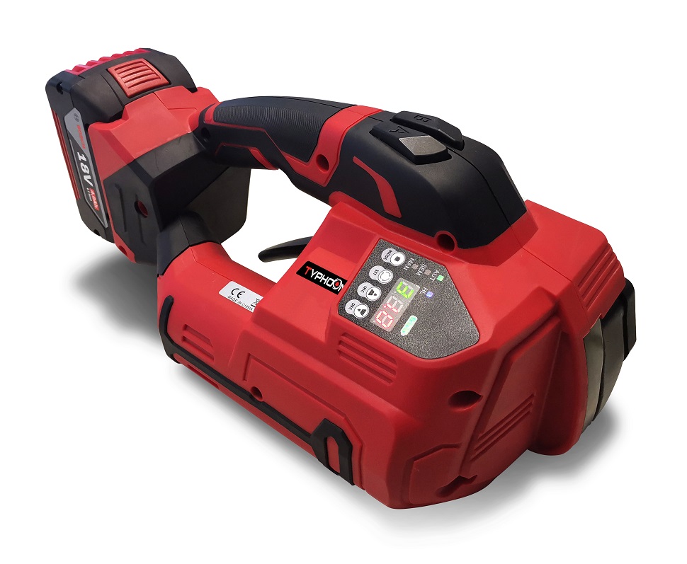 Cercleuse electroportative pour cartons et palettes