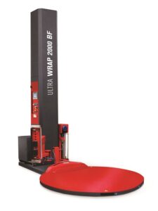 Banderoleuse à plateau tournant automatique