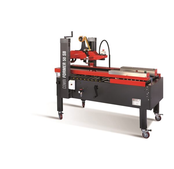 Formeuse et scotcheuse de cartons combinée en une seule machine