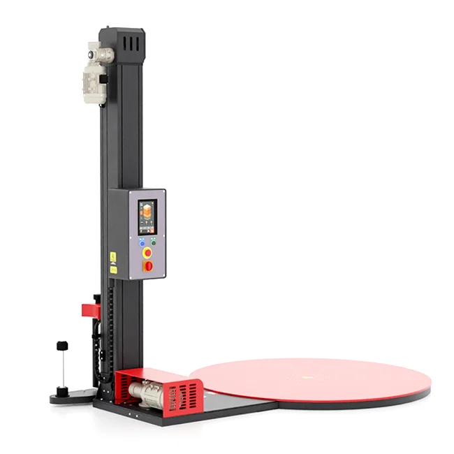 Banderoleuse économique semi-automatique à plateau tournant E-Wrap 1000A – Image 2